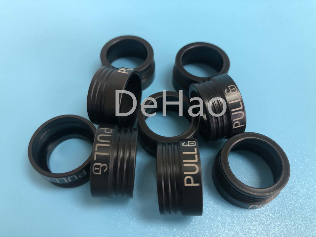 Engravable POM Acetal Insulator Connector Automotive CNC-Teile