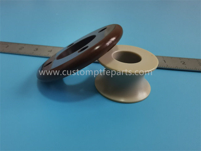 5mm Vespel Teil-Sockel Plastik-Soem-Polyimide-untätigeres Rad