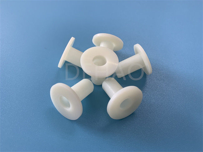 Maschinerie POM Acetal Copolymer, weiße Plastikschrauben-Nuss