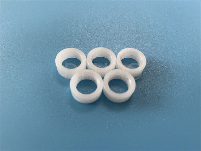 Weiße POM Acetal Plastic Ring Washer-Lebensmittelverarbeitungs-Maschinen-Teile