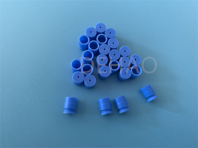 Blaues kundenspezifisches PTFE zerteilt Widerstand-Dichtungs-Rohr der hohen Temperatur
