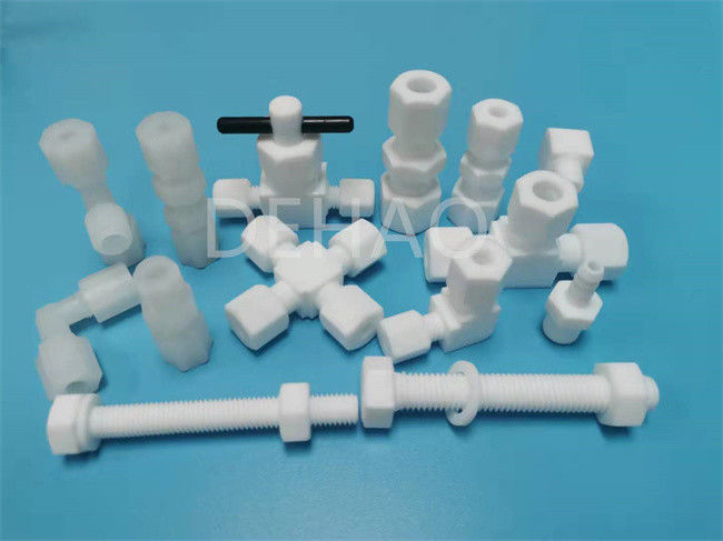 Verbands-T-Stück Kugelventil-Verbands-Ellbogen hydraulisches kundenspezifisches PTFE zerteilt einzelnen Zwingen-Verband